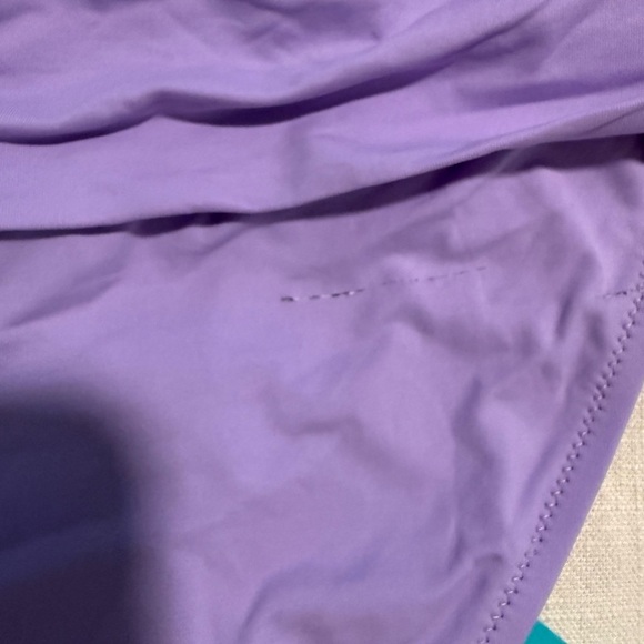 NWT Melissa Odabash Womens Brussels Bikini Bottom Purple Lavender Sz 4 - Picture 8 of 10